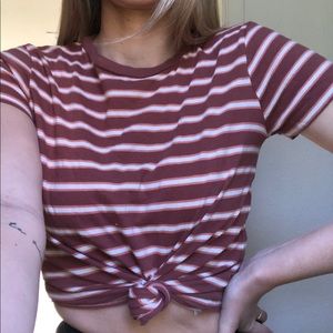 STRIPED T SHIRT